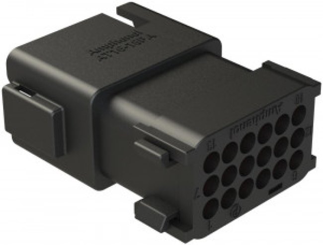 AT16-18PA-K004, Automotive Connectors 18 Position Receptac Cap, Keyed A, Black AT16-18PA-K004, Automotive Connectors 18 Position Receptac Cap, Keyed A, Black