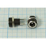 Разъем питания DC розетка , 2.1D5.5, 2C, на блок М8, DJK-32A