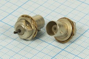 Высокочастотное гнездо СР50-73ПВ; №8 СР50- 73ПВ\пан гайка\B9,5\[розетка приборная]