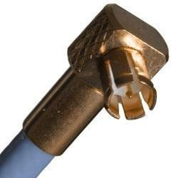 133-8433-101, RF Connectors / Coaxial Connectors R/A PLUG RG179 GLD