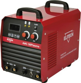 АИС 50Plasma, Инвертор,220В, 4.8кВт,15-40A (Plasma),встроен. компрессор, 30-160А(MMA),ПВ=60%, рез-15мм,ф1.6-4мм,23.7кг