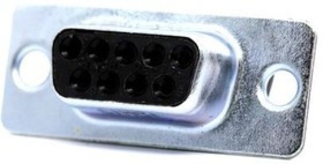DEUH-9S-FO, D-Sub Standard Connectors 9C SCKT NO CONTACTS D U SERIES