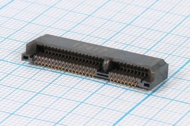 Гнездо ПрС SL\P0,80\26HC/52P\на плат\MPCIE52W40[слоты]; №11951 гн ПрС SL\P0,80\26HC/52P\плат\ \MPCIE52W40[слоты]
