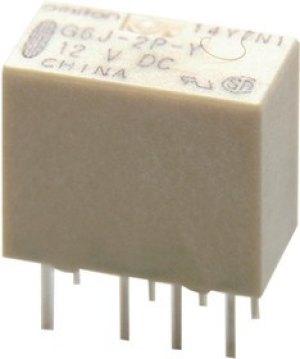 G6J-2P-Y 24DC, Signal Relay G6J-Y, 2CO, DC, 24V, 1A, 2.6kOhm G6J-2P-Y 24DC, Signal Relay G6J-Y, 2CO, DC, 24V, 1A, 2.6kOhm