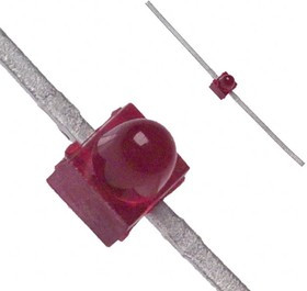 HLMP-6000, Светодиод, Красный, Сквозное Отверстие, 1.9mm, 10 мА, 1.6 В, 640 нм
