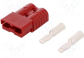 6802G3, Вилка, провод-провод, SB120, "папа" / "мама", PIN: 2, на провод