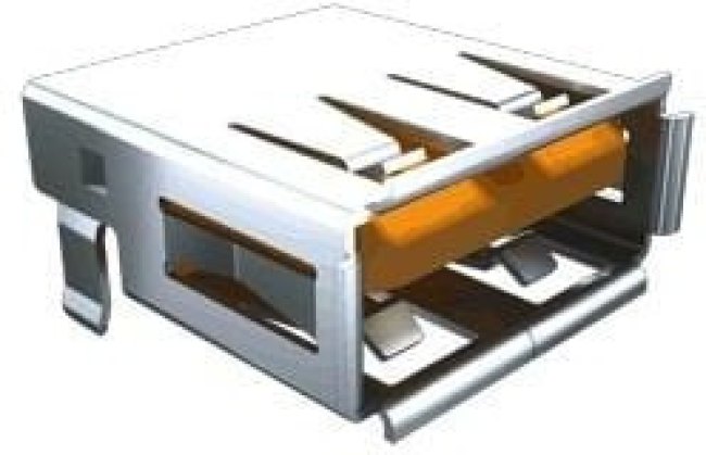 USBR-B-S-S-O-TH, USB Connectors High-Retention USB 2.0 Interface, Type B