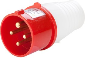 Вилка НТ- 014 16А 3Р+PE 380В. IP-44 2шт. 2701402