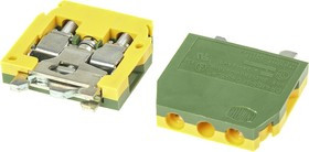 1SNA160496R2600, SNA Series Green/Yellow DIN Rail Terminal Block, 4mm², Single-Level, Screw Termination 1SNA160496R2600, SNA Series Green/Yellow DIN Rail Terminal Block, 4mm², Single-Level, Screw Termination