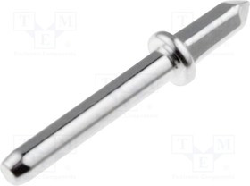 1365F.61, Наконечник: штыревой соединитель под пайку, THT, посеребренные