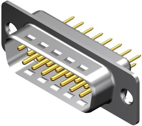 173109-0699, D SUB CONNECTOR, PLUG, DA, 15POS, TH