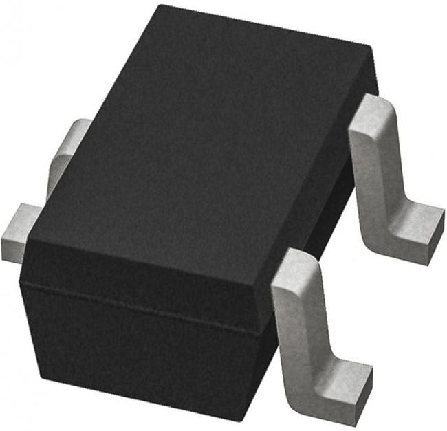 BC847CW,135, 15nA 45V 200mW 520@2mA,5V 100mA 100MHz 200mV@100mA,5mA NPN +150°C@(Tj) SOT-323-3 BIpolar TransIstors - BJT ROHS