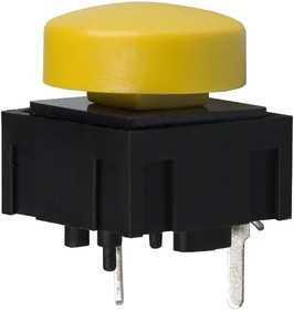 320.02E11.08YEL, Tactile Switches SPST MOM PC MNT 320.02E11.08YEL, Tactile Switches SPST MOM PC MNT