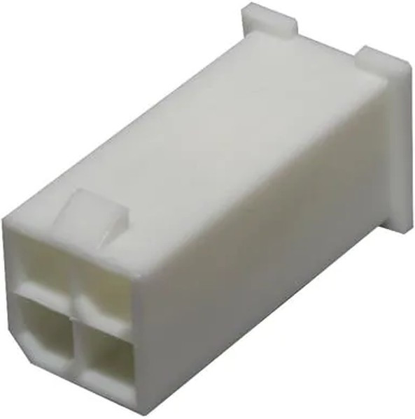 39-01-3049, Mini-Fit Jr Male Connector Housing, 4.2mm Pitch, 4 Way, 2 Row