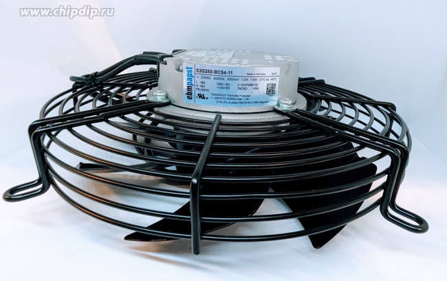 Вентилятор Ebmpapst S3G250-BC54-11 230V 1.25A