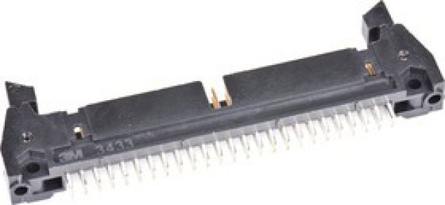 MX-93601-1569, Корпус: для разъемов HDC, размер 10B, с защелкой, прямой, металл