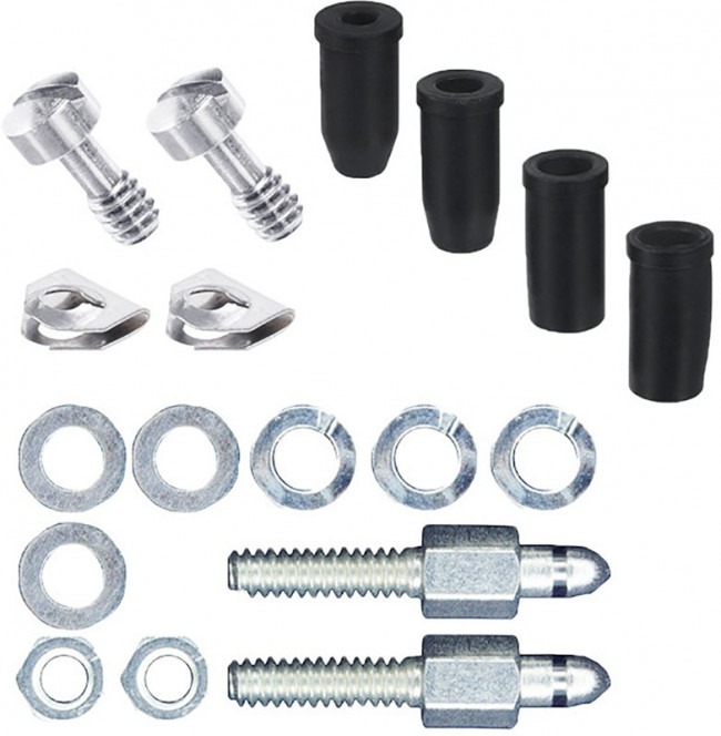 160-000-017R031, D SUB FEMALE SCREWLOCK ASSY, #4-40 UNC