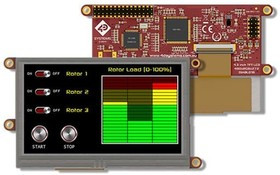 uLCD-43DT, Display Modules 4.3" Intell LCD Mod w/ Resistive Tch