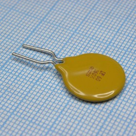 60R160XF, Resettable Fuse, PPTC, Серия POLYFUSE 60R, 60 В DC, 1.6 А, 3.2 А, 11.4 с, Round