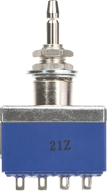 8N4021-Z, Miniature Push Button Switch, Momentary, Panel Mount, 6.5mm Cutout, DPDT