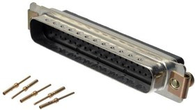 DD104S00000/AA, D-Sub High Density Connectors DSUB 104F CRIMP LC ZINC