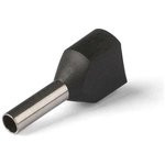 НШВИ(2) 1.5-8, Наконечник штыревой втулочный изолированный черный 2х1.5мм² НШВИ(2) 1.5-8, Наконечник штыревой втулочный изолированный черный 2х1.5мм²