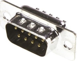 119998-2830, ZD* 9 Way Panel Mount D-sub Connector Plug, 2.77mm Pitch 119998-2830, ZD* 9 Way Panel Mount D-sub Connector Plug, 2.77mm Pitch