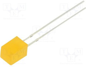 OSO5JA7NE4B, LED; rectangular; 5x5x7mm; orange; 150?220mcd; 140°; Front: flat OSO5JA7NE4B, LED; rectangular; 5x5x7mm; orange; 150?220mcd; 140°; Front: flat