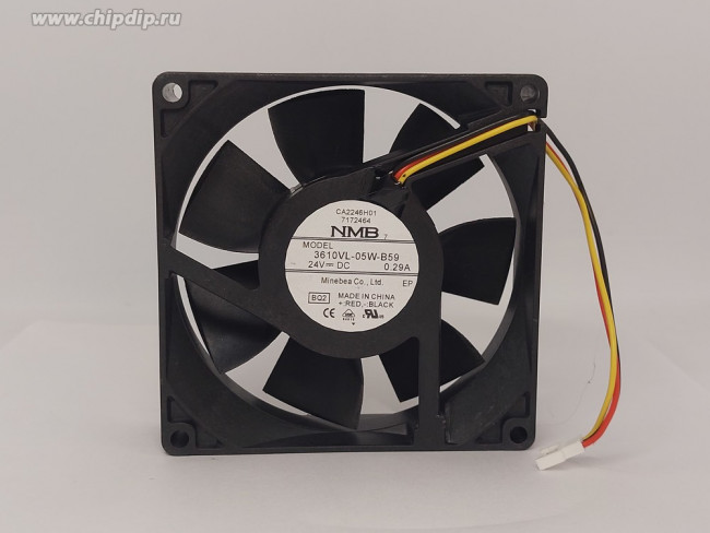 Вентилятор NMB 3610VL-05W-B59 90x25 92x25 0.29A 24V 3 pin специальный