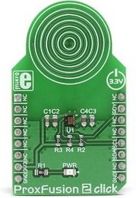 MIKROE-3205, ProxFusion 2 Click for IQS621
