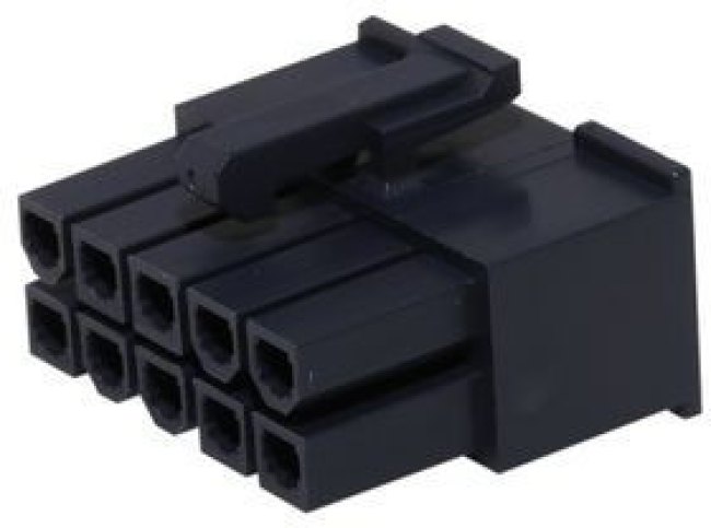 46992-1010, Корпус разъема, Mini-Fit Jr. 46992 Series, Гнездо, 10 вывод(-ов), 4.2 мм