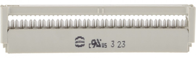 09185407803, Harting 40-Way IDC Connector Socket for Cable Mount, 2-Row