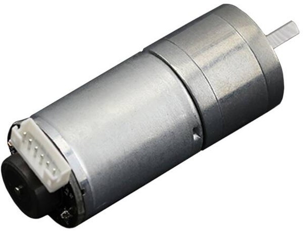 FIT0493, Двигатель DC, с энкодером,с редуктором, 12ВDC, 34 1, 350об./мин.