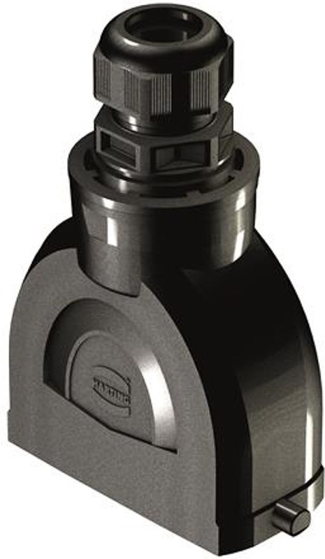 19431160446, Разъем для тяжелых условий, IP66, With Gland, Нейлон (Полиамид), Армированный Стекловолокном