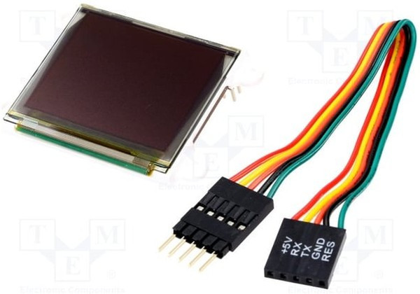 UOLED-160-G2, Дисплей OLED, графический, 1,7", 160x128, Размер окна 33,6x27мм