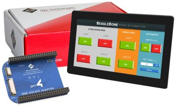 GEN4-4DCAPE-70CT-CLB, Дисплей: TFT, 7", 800x480, Подсвет: LED, Размер окна: 153,84х85,6мм GEN4-4DCAPE-70CT-CLB, Дисплей: TFT, 7", 800x480, Подсвет: LED, Размер окна: 153,84х85,6мм