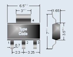 BCP53-16, Trans GP BJT PNP 80V 1A 1600mW 4-Pin(3+Tab) SOT-223 T/R BCP53-16, Trans GP BJT PNP 80V 1A 1600mW 4-Pin(3+Tab) SOT-223 T/R