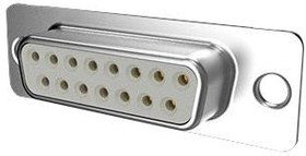 DB25S065TLF, D-Sub Standard Connectors 25P SOCKET SOLDER BUCKET