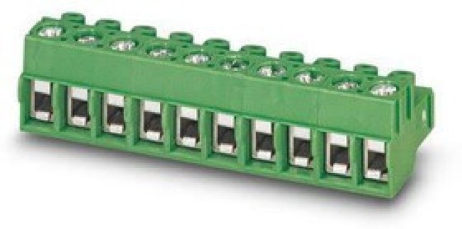 1987261, Pluggable Terminal Blocks 3 Pos 5mm pitch Plug 26-14 AWG Screw 1987261, Pluggable Terminal Blocks 3 Pos 5mm pitch Plug 26-14 AWG Screw