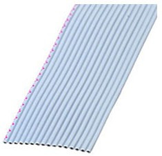 FRC-16-30, кабель плоский шлейф шаг 1.27мм, 16 жил 7х0.127мм