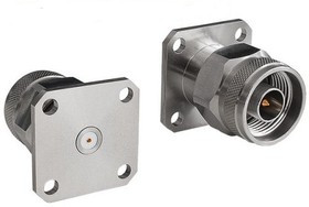 RFNA4PGID, RF Connector, N-Type, Stainless Steel, Plug, Straight, 50Ohm