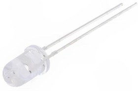 OSO5JA5A31A-5V, LED; 5mm; orange; 1120?1560mcd; 30°; Front: convex; 5V; Pitch: 2.54mm