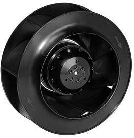 R4E225-AI01-10, Blowers &amp; Centrifugal Fans AC Backward-Curved Motorized Impeller, 225mm Round, 230VAC, 310CFM