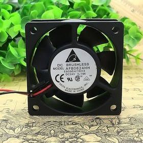 Вентилятор Delta AFB0624HH DC 24v 0.14A -A 2pin 60x60x25