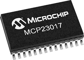 MCP23017T-E/SO, Расширители ввода/вывода SO28300