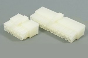 Разъем питания MF розетка , контакты 2x 1, шаг P4.2, монтаж на кабель, MF-2x1F
