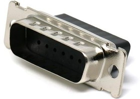 40-9815M, D-Sub Standard Connectors 15 POS. CRIMP MALE GOLD PLTD. CONTACTS