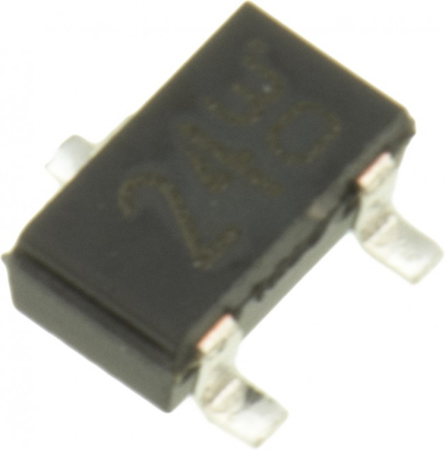 DTC114EKAT146, Транзистор, NPN Digital, 50В, 100мА, R1/R2=10кОм, [SOT-346]