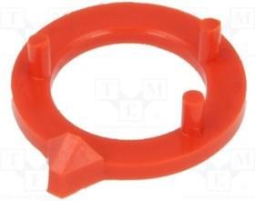 A4216002, Указатель, ABS, красный, распорным стержнем, Форма: стрелка