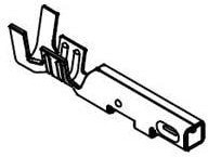 46055-0007, Headers &amp; Wire Housings MINIFIT H20 F TERM TIN 18-24AWG LOOSE